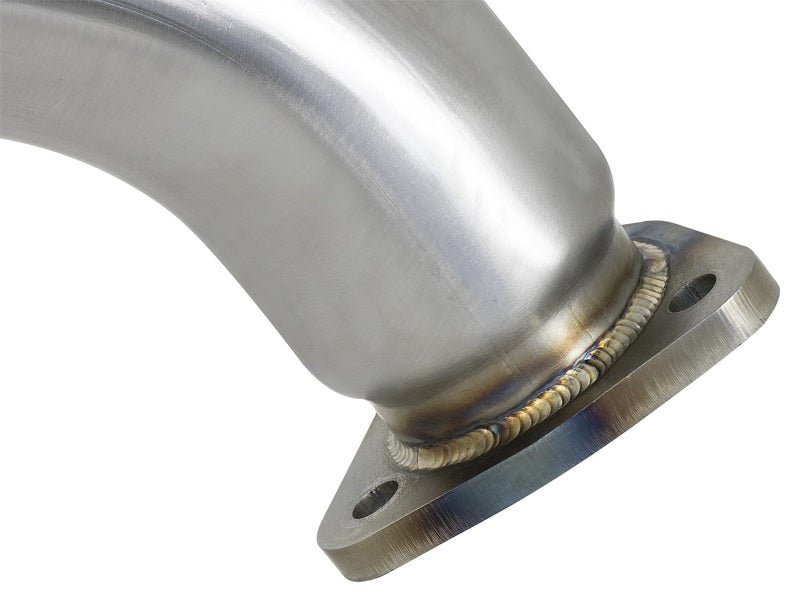 AFE - aFe Twisted Steel 3in Rear Down - Pipe/Mid Pipe 2017+ Honda Civic Type R I4 2.0L (t) - Panda Motorworks