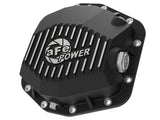 AFE - Pro Series Rear Differential Cover Black w/Machined Fins