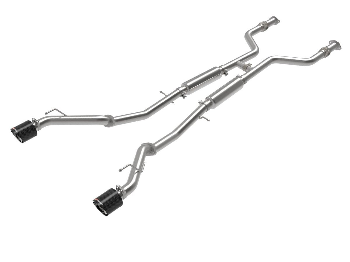AFE - Takeda 2 - 1/2 IN 304 Stainless Steel Cat - Back Exhaust System - Panda Motorworks