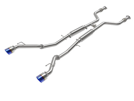 AFE - Takeda 2 - 1/2 IN 304 Stainless Steel Cat - Back Exhaust System - Panda Motorworks