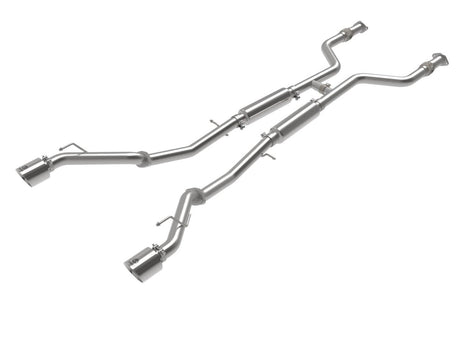 AFE - Takeda 2 - 1/2 IN 304 Stainless Steel Cat - Back Exhaust System - Panda Motorworks