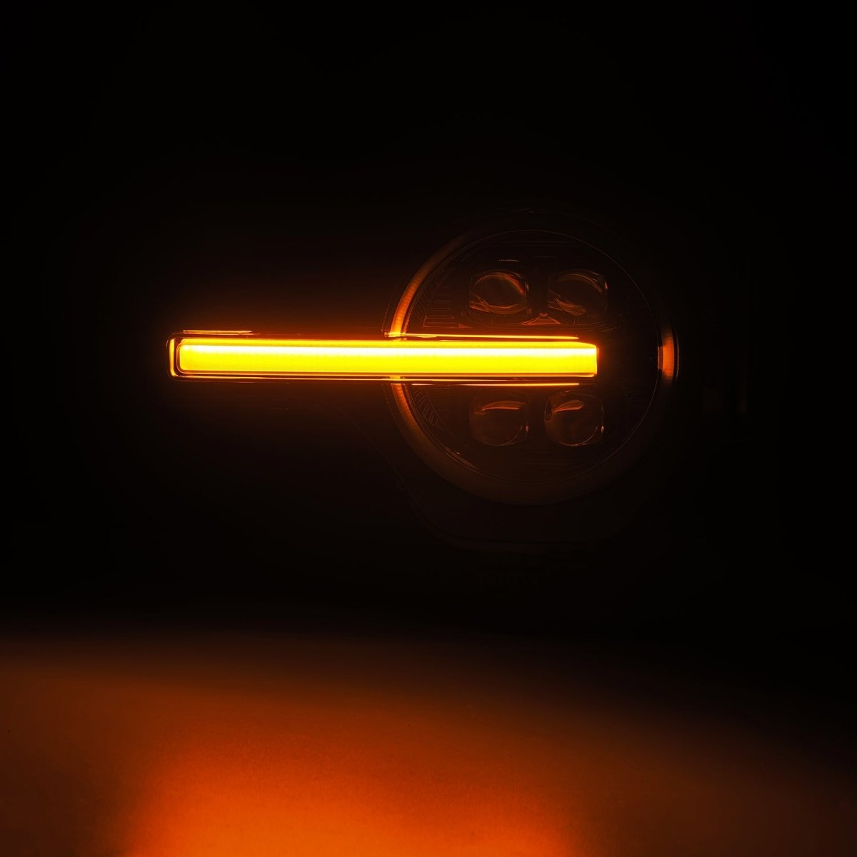 AlphaRex - AlphaRex 21 - 24 Ford Bronco NOVA LED Proj Headlights Alpha - Black w/Activ Light/Seq Signal/DRL - Panda Motorworks