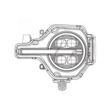 AlphaRex - AlphaRex 21 - 24 Ford Bronco NOVA LED Projector Headlights Black - Panda Motorworks