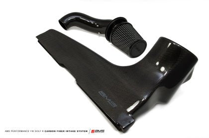 AMS Performance - AMS Performance 2015+ VW Golf R MK7 Carbon Fiber Intake - Panda Motorworks