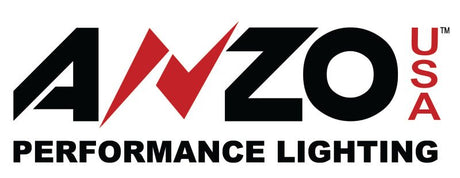 ANZO - ANZO 16 - 17 Honda Civic Projector Headlights Plank Style Black w/Amber/Sequential Turn Signal