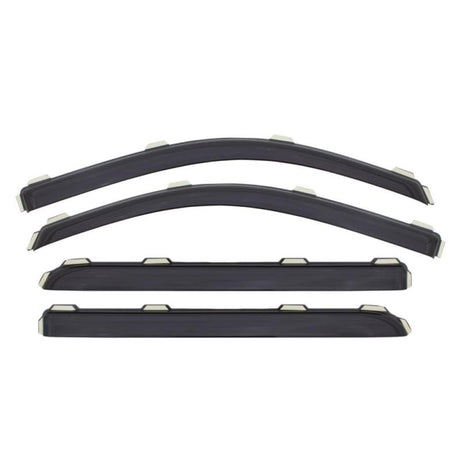 AVS - AVS 16 - 18 Honda Civic Ventvisor In - Channel Front & Rear Window Deflectors 4pc - Smoke