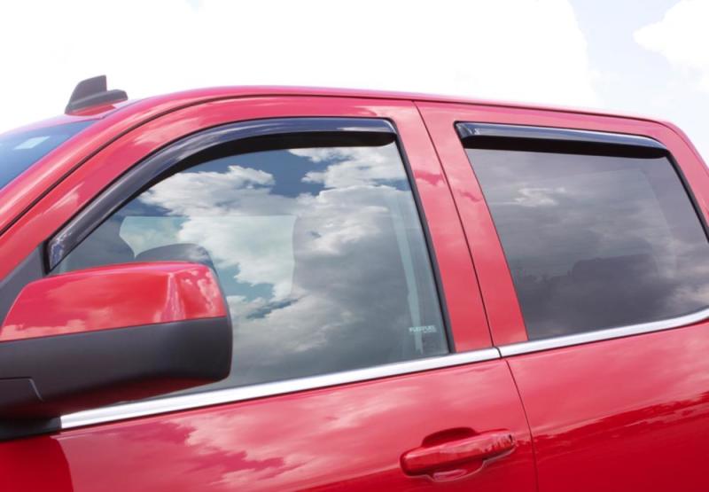 AVS - AVS 16 - 18 Honda Civic Ventvisor In - Channel Front & Rear Window Deflectors 4pc - Smoke