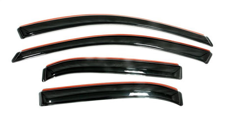 AVS - AVS 16 - 18 Honda Civic Ventvisor In - Channel Front & Rear Window Deflectors 4pc - Smoke