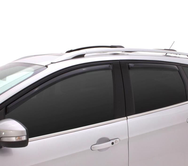 AVS - AVS 16 - 18 Honda Civic Ventvisor In - Channel Front & Rear Window Deflectors 4pc - Smoke