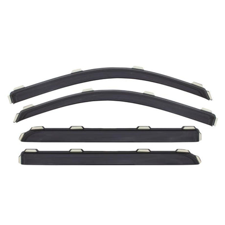 AVS - AVS 16 - 18 Honda Civic Ventvisor In - Channel Front & Rear Window Deflectors 4pc - Smoke