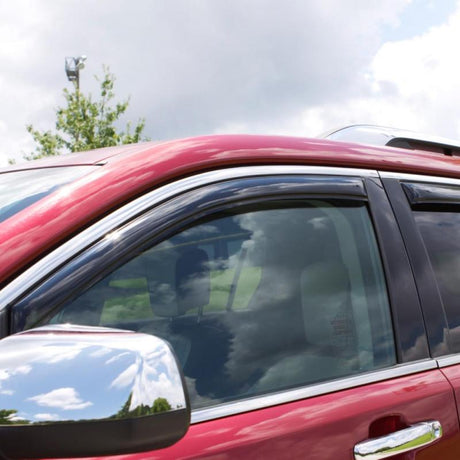 AVS - AVS 16 - 18 Honda Civic Ventvisor In - Channel Front & Rear Window Deflectors 4pc - Smoke