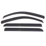AVS - AVS 16 - 18 Honda Civic Ventvisor Outside Mount Window Deflectors 4pc - Smoke
