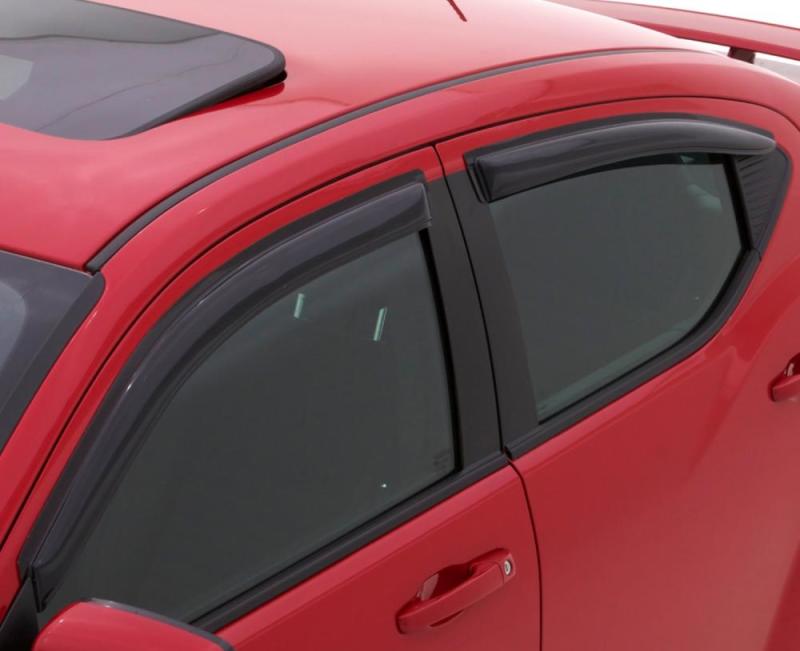 AVS - AVS 16 - 18 Honda Civic Ventvisor Outside Mount Window Deflectors 4pc - Smoke