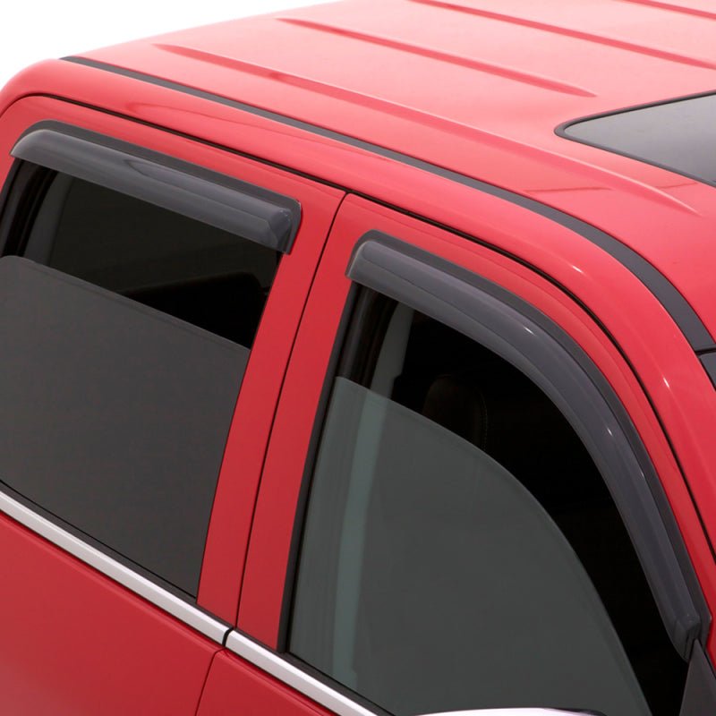AVS - AVS 16 - 18 Honda Civic Ventvisor Outside Mount Window Deflectors 4pc - Smoke