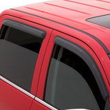 AVS - AVS 16 - 18 Honda Civic Ventvisor Outside Mount Window Deflectors 4pc - Smoke