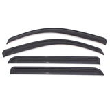 AVS - AVS 16 - 18 Honda Civic Ventvisor Outside Mount Window Deflectors 4pc - Smoke