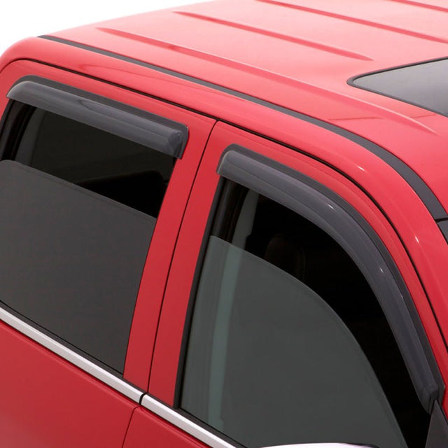 AVS - AVS 16 - 18 Honda Civic Ventvisor Outside Mount Window Deflectors 4pc - Smoke