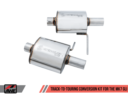 AWE Tuning - AWE Tuning 18 - 21 Volkswagen Jetta GLI Mk7 Touring Edition Exhaust Conversion Kit - Panda Motorworks