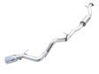 AWE Tuning - AWE Tuning 2021+ Ford Bronco 0FG Single Rear Exit Exhaust w/Chrome Silver Tip & Bash Guard - Panda Motorworks