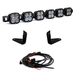 Baja Designs - Baja Designs 2021+ Ford Bronco 6 XL Linkable Light Bar For Steel Bumper Mount