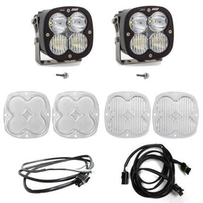 Baja Designs - Baja Designs 2021+ Ford Bronco A Piller Light Kit XL80 D/C w/Upfitter