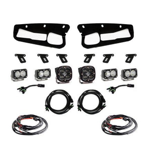 Baja Designs - Baja Designs 2021+ Ford Bronco Clear SAE Fog Pocket Kit - Panda Motorworks