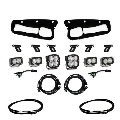 Baja Designs - Baja Designs 2021+ Ford Bronco Fog Pocket Kit 21 - Up Sportsmen w/Upfitter - Panda Motorworks