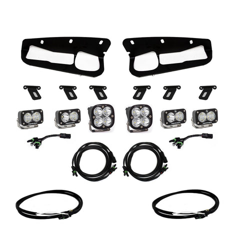 Baja Designs - Baja Designs 2021+ Ford Bronco Fog Pocket Kit - Pro w/Upfitter Kit - Panda Motorworks
