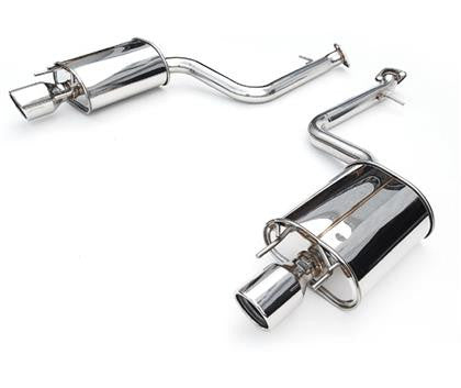Invidia 15+ Subaru WRX/STI 4Dr Q300 Twin Outlet Rolled Stainless Steel Quad Tip Cat-Back Exhaust - Panda Motorworks