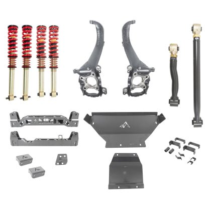 Belltech - Beltech 4 - 7.5" Lift Kit Inc. Front and Rear Trail Performance Coilovers - Panda Motorworks