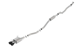 Borla - 2017 - 2021 Honda Civic Si Cat - Back Exhaust System S - Type - Panda Motorworks
