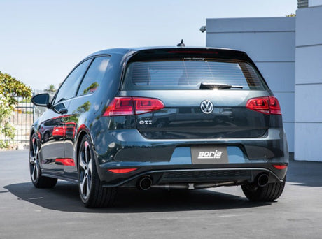 Borla - Borla 15 - 17 Volkswagen GTI (MK7) 2.0T AT/MT SS S - Type Catback Exhaust w/Black Chrome Tips