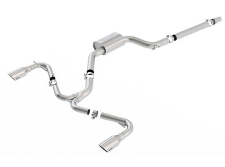 Borla - Borla 15 - 17 Volkswagen GTI (MK7) 2.0T AT/MT SS S - Type Catback Exhaust w/Stainless Brushed Tips