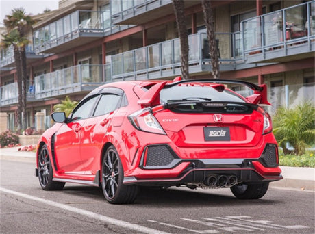 Borla - Borla 17 - 18 Honda Civic Type R 2.0L 2.75in Atak Adjustable Catback Exhaust (Carbon Fiber Black Tip)