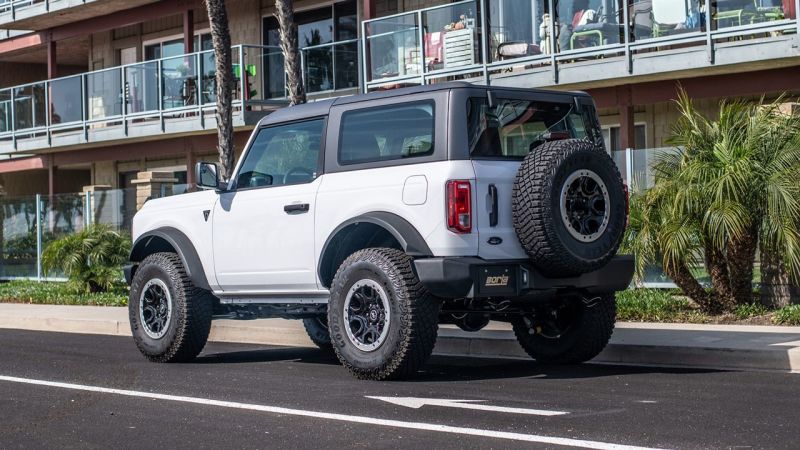 Borla - Borla 21 - 22 Ford Bronco 2.3L 4WD ATAK Axle Back Exhaust w/ Bright Chrome Tips - Panda Motorworks