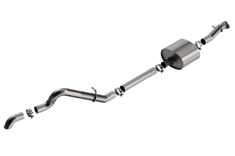Borla - Borla 21 - 22 Ford Bronco 2.7L 2DR/4DR T - 304 Stainless Steel Cat - Back S - Type Exhaust - Brushed - Panda Motorworks