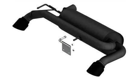 Borla - Borla 21 - 22 Ford Bronco 2.7L V6 4WD S - Type Axle Back Exhaust w/ Black Coated Tips - Panda Motorworks