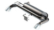 Borla - Borla 21 - 22 Ford Bronco 2.7L V6 4WD S - Type Axle Back Exhaust w/ Bright Chrome Tips - Panda Motorworks