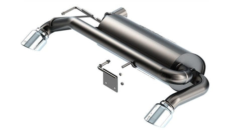 Borla - Borla 21 - 22 Ford Bronco 2.7L V6 4WD S - Type Axle Back Exhaust w/ Bright Chrome Tips - Panda Motorworks
