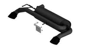 Borla - Borla 21 - 22 Ford Bronco 2.7L V6 4WD Touring Axle Back Exhaust w/ Black Coated Tips - Panda Motorworks