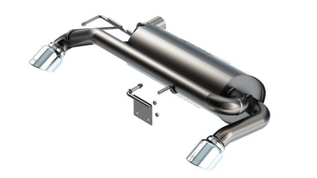 Borla - Borla 21 - 22 Ford Bronco 2.7L V6 4WD Touring Axle Back Exhaust w/ Bright Chrome Tips - Panda Motorworks
