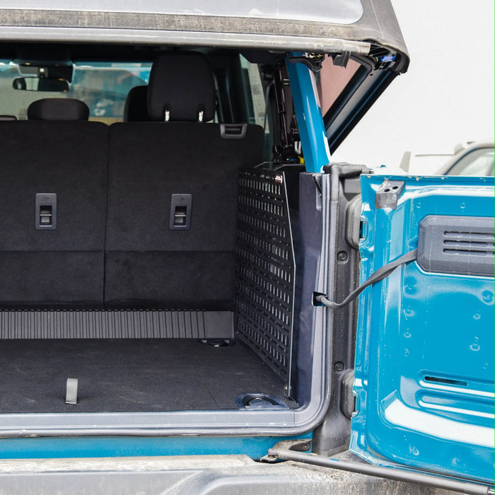 Built Right Industries MOLLE COMPATIBLE CARGO PANEL - FULL KIT | FORD BRONCO 4DR (2021+)