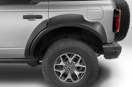Bushwacker - Bushwacker 2021+ Ford Bronco 4 - Door Extend - A - Flares 4pc - Black - Panda Motorworks