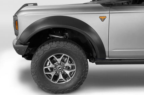 Bushwacker - Bushwacker 2021+ Ford Bronco 4 - Door Extend - A - Flares 4pc - Black - Panda Motorworks