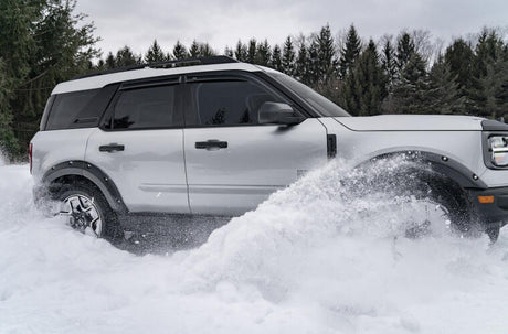 Bushwacker - Bushwacker 2021+ Ford Bronco Sport Pocket Style Flares 4pc - Black - Panda Motorworks