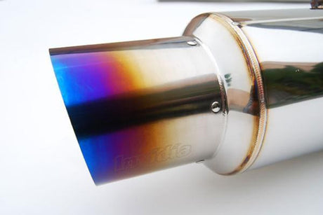 Invidia 09+ EVO 10 RACING Titanium Tip Cat-back Exhaust - Panda Motorworks - 1