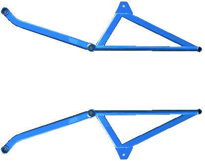 Cusco Power Brace Floor Rear Side CZ4A Evo 10 - Panda Motorworks