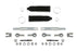 Fabtech 2021+ Ford Bronco Tie Rod Heim Kit