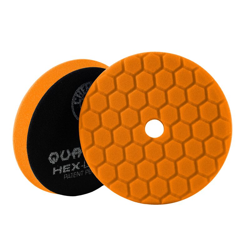 Chemical Guys - Chemical Guys Hex - Logic Quantum Medium - Heavy Cutting Pad - Orange - 5.5in
