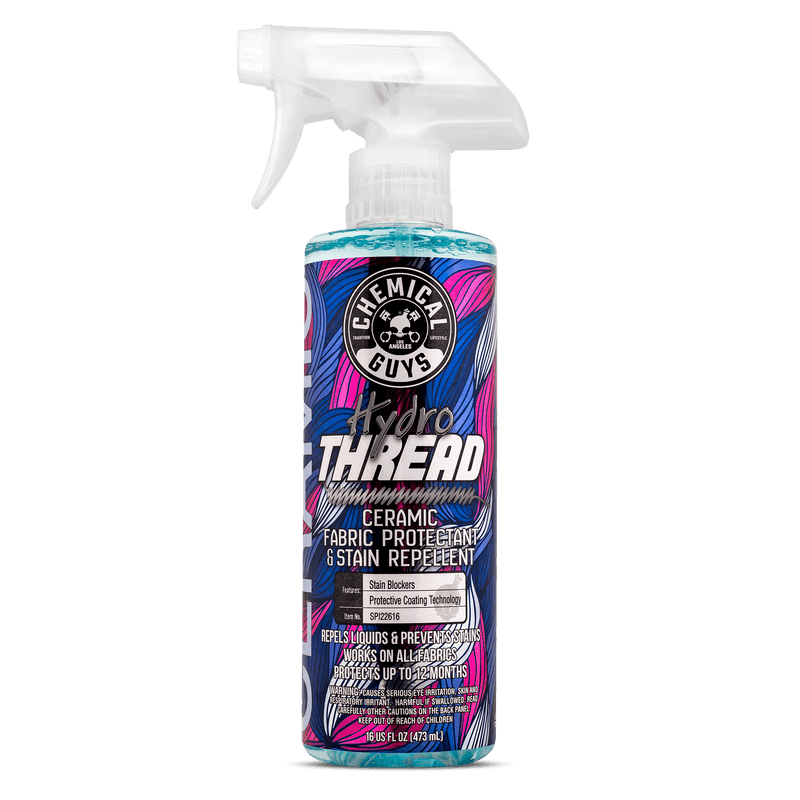 Chemical Guys - Chemical Guys HydroThread Ceramic Fabric Protectant & Stain Repellent - 16oz - Panda Motorworks
